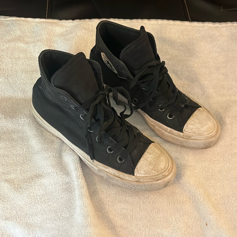 Converse black high top all star chuck taylor